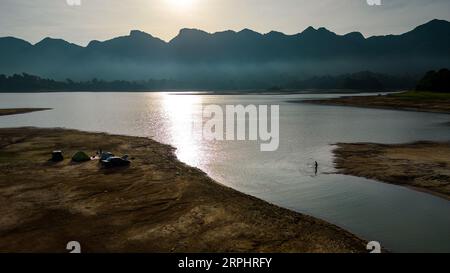 Pedus See liegt im Bundesstaat Kedah in Malaysia Stockfoto