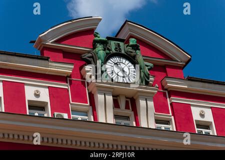 Sofia, Bulgarien. August 2023. Gebäude der Exekutivagentur der allgemeinen Arbeitsaufsichtsbehörde Stockfoto