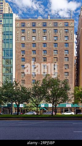 Upper East Side: Mills & Bottomley entwarf die 1049 Park Avenue im Stil des Renaissance Revival. Das Wahrzeichen wurde 1920 errichtet. Stockfoto