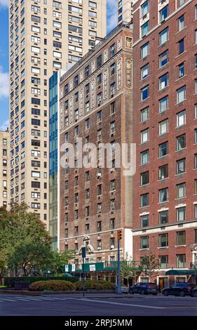 Upper East Side: Mills & Bottomley entwarf die 1049 Park Avenue im Stil des Renaissance Revival. Das Wahrzeichen wurde 1920 errichtet. Stockfoto