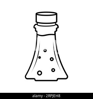 Symbol für FREI VON TOXINEN bearbeitbare und skalierbare Vektoren Stock Vektor