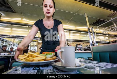 Olympia Diner Newington, Connecticut, USA Stockfoto