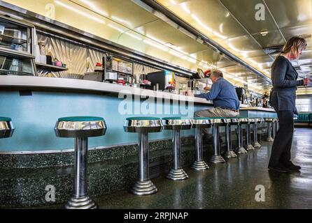 Olympia Diner Newington, Connecticut, USA Stockfoto