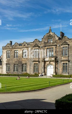 Lower College Hall im St Salvator's College Quad, St Andrews, Fife Stockfoto