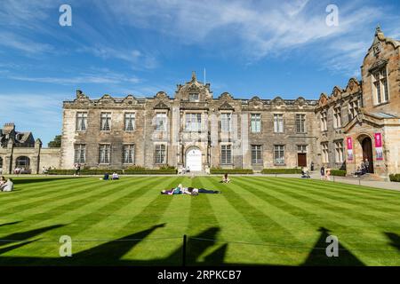 Lower College Hall im St Salvator's College Quad, St Andrews, Fife Stockfoto