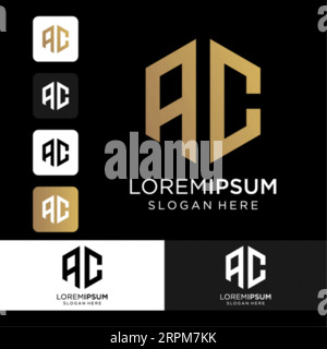 Kreatives Alphabet-Logo-Design, Alphabet-Logo-Design, Vektor-Logo-Design mit Symbol, Logo-Design, Symbol-Design-Vektor Vol. 04 Stock Vektor