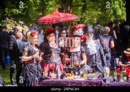 Viktorianisches Picknick 2023 Stockfoto