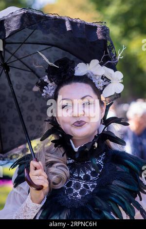 Viktorianisches Picknick 2023 Stockfoto