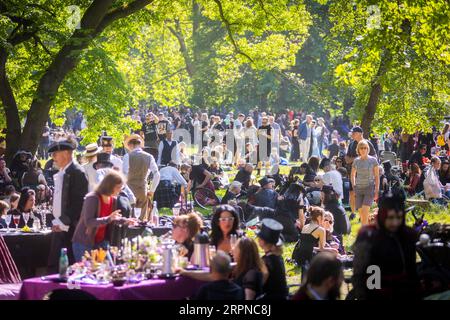 Viktorianisches Picknick 2023 Stockfoto