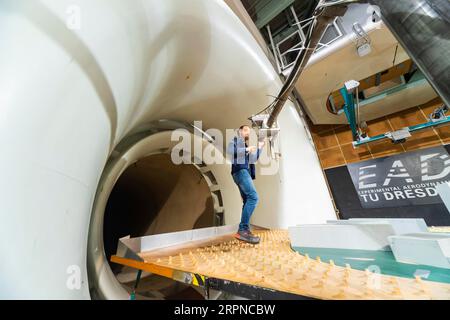Professur für Flugmechanik und Flugsteuerung an der Technischen Universität Dresden Stockfoto