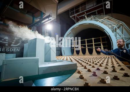Professur für Flugmechanik und Flugsteuerung an der Technischen Universität Dresden Stockfoto