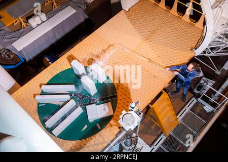 Professur für Flugmechanik und Flugsteuerung an der Technischen Universität Dresden Stockfoto