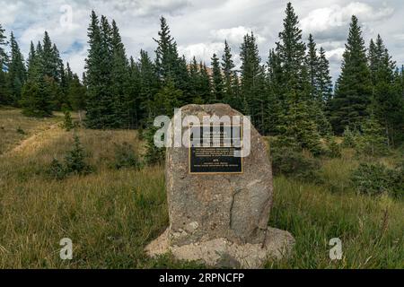 Highway of the Legends im Spanish Peaks Mountain von Colorado Stockfoto