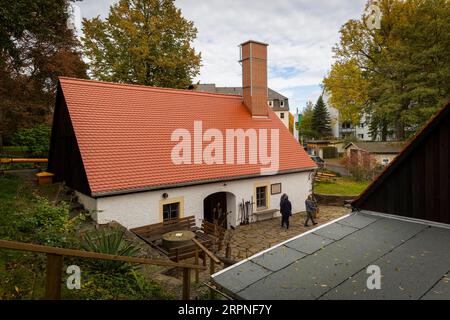 Tag des traditionellen Handwerks im Erzgebirge Stockfoto