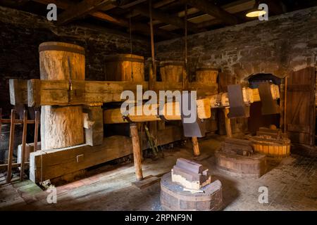 Tag des traditionellen Handwerks im Erzgebirge Stockfoto