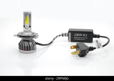 Led-lampe für autolampen led-autolampe isoliert