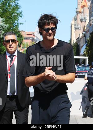 Venedig, Italien. September 2023. Tag 7 - Menschen von Venedig - Jacob Elordi spazieren durch das Lido Credit: Independent Photo Agency/Alamy Live News Stockfoto