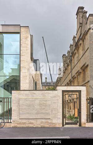 Cheng Yu Tung Gebäude am Jesus College, University of Oxford, England. Stockfoto