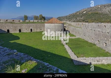 Butrint Albanien: Venezianisches Dreieck Im Inneren Des Schlosses Stockfoto