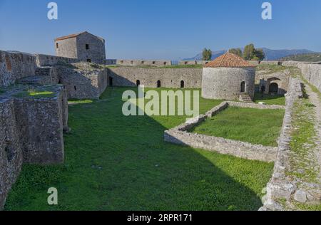 Butrint Albanien: Venezianisches Dreieck Im Inneren Des Schlosses Stockfoto