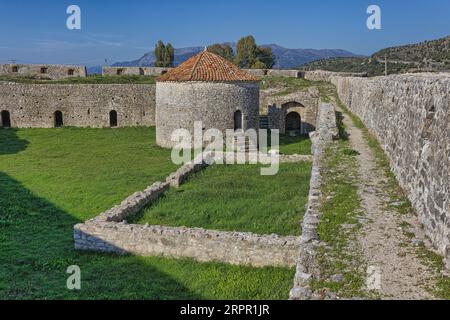 Butrint Albanien: Venezianisches Dreieck Im Inneren Des Schlosses Stockfoto