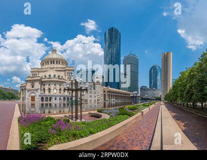 Christian Science Plaza, Boston Massachusetts, USA Stockfoto