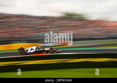 Monza, Italien - 01. SEPTEMBER 2023, #40 Liam Lawson (NZL, AlphaTauri), Free Practice vor der Qualifikation für den F1-GP 2023 in Italien Stockfoto