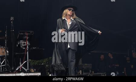 Fotos von Roisin Murphy 2023, die am 26. August 2023 im Royal Highland Centre Edinburgh auftrat. Stockfoto