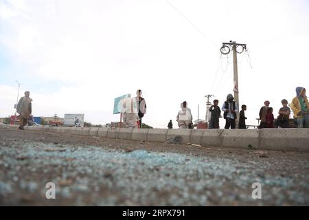 200511 -- KABUL, 11. Mai 2020 -- Foto vom 11. Mai 2020 zeigt den Ort einer Explosion in Kabul, der Hauptstadt Afghanistans. Vier Personen wurden verletzt, als vier Explosionen den Polizeibezirk 17 der afghanischen Hauptstadt Kabul am Montag schockierten, sagte ein Polizeisprecher Ferdous Faramarz. AFGHANISTAN-KABUL-BLAST RahmatullahxAlizadah PUBLICATIONxNOTxINxCHN Stockfoto