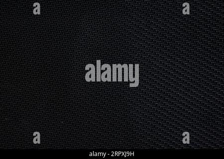 Schwarze abstrakte Hintergrundtextur mit rauen Linien Stockfoto