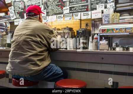 Boulevard Diner Worcester, Massachusetts, USA Stockfoto