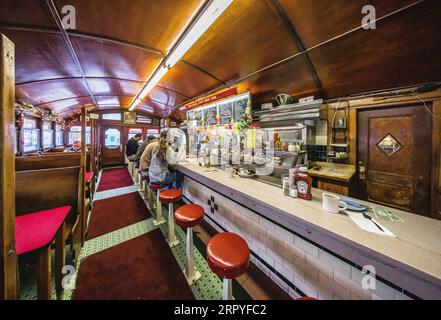 Boulevard Diner Worcester, Massachusetts, USA Stockfoto