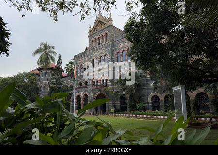 Außenansicht des Maharashtra Police Headquarters am 29. August 2023 in Mumbai, Indien. Mumbai, Stockfoto