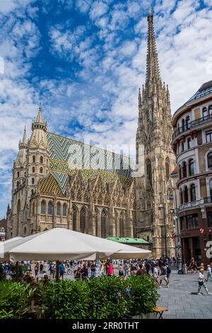 St.-Stephans Basilika (Stephansdom), Wien, Österreich Stockfoto