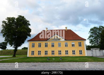 Das Kommandantenhaus im Kastellet, Kopenhagen, Dänemark. Stockfoto