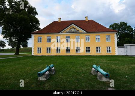 Das Kommandantenhaus im Kastellet, Kopenhagen, Dänemark. Stockfoto