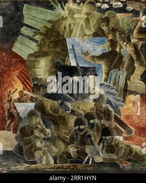 War (Wandbild, war Department Building, Washington, D.C.) 1941 von Kindred McLeary Stockfoto