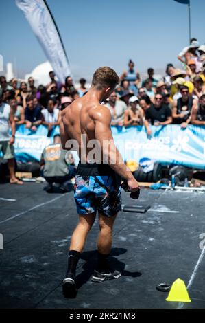 Lanzarote Summer Challenge, Internationale Crossfit-Meisterschaft in Lanzarote, Spanien. Diese Meisterschaft erhielt 2022 die Distinguished Tour Stockfoto