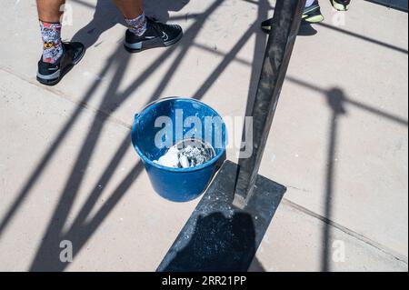 Lanzarote Summer Challenge, Internationale Crossfit-Meisterschaft in Lanzarote, Spanien. Diese Meisterschaft erhielt 2022 die Distinguished Tour Stockfoto