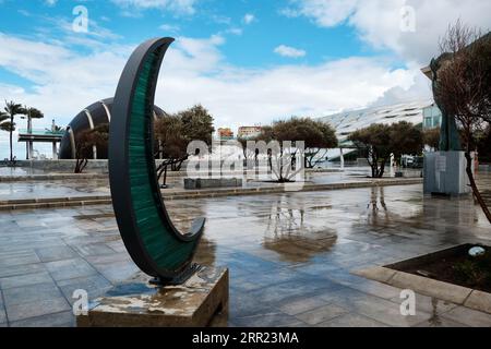 Planetarium der Bibliotheca Alexandrina Stockfoto