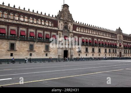National Palace, Zocalo, Mexiko-Stadt, Distrito Federal, Mexiko Stockfoto