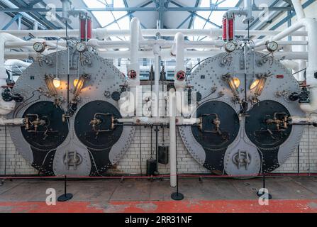 Das neu erweiterte Scapa Flow Museum in Lyness, Hoy, Orkney Islands, Schottland, Großbritannien Stockfoto