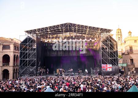 Cockney lehnt Auftritte bei BarnanRoll, Barcelona, 29. Juli 2023 ab. Fotograf: Ale Espaliat Stockfoto