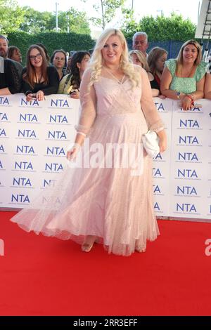 Louise Pentland, National Television Awards, Londons O2, London, UK, 05. September 2023, Foto: Richard Goldschmidt Stockfoto