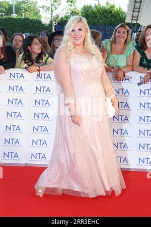 Louise Pentland, National Television Awards, Londons O2, London, UK, 05. September 2023, Foto: Richard Goldschmidt Stockfoto