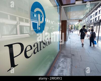 Pearson Büros im Zentrum von London, Pearson Professional Centre Testzentrum Stockfoto