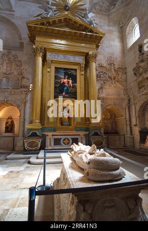 Presentación-Kapelle in der Kathedrale von Burgos. Capilla de la Presentación en la catedral de Burgos Stockfoto