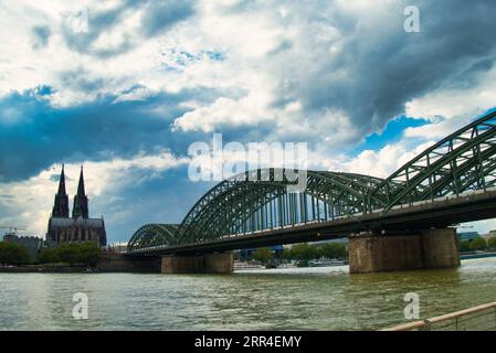 Stadtzentrum Von Köln Stockfoto