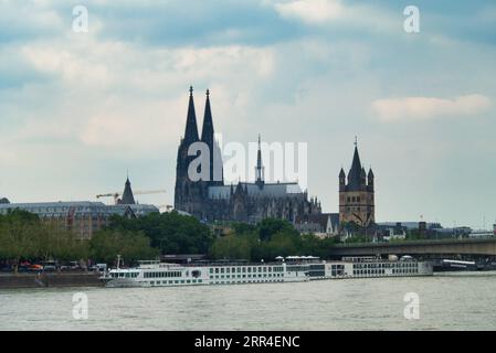 Stadtzentrum Von Köln Stockfoto