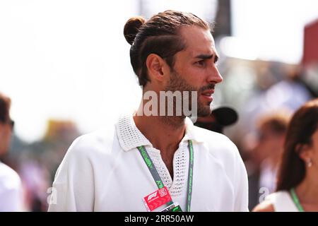 Monza, Italien. September 2023. MONZA, Italien, 3. September 2023; Olympiasieger Gianmorco TAMBERI aus Italien, Parco di Monza, Autodromo, Formel 1, F1, großer Preis von Italien, GP d'Italie, Motorsport, Formel1, Honorarpflichtiges Foto, gebührenpflichtiges Bild, Copyright © Jun QIAN/ATP Images (QIAN Jun/ATP/SPP) Credit: SPP Sport Press Photo. Alamy Live News Stockfoto